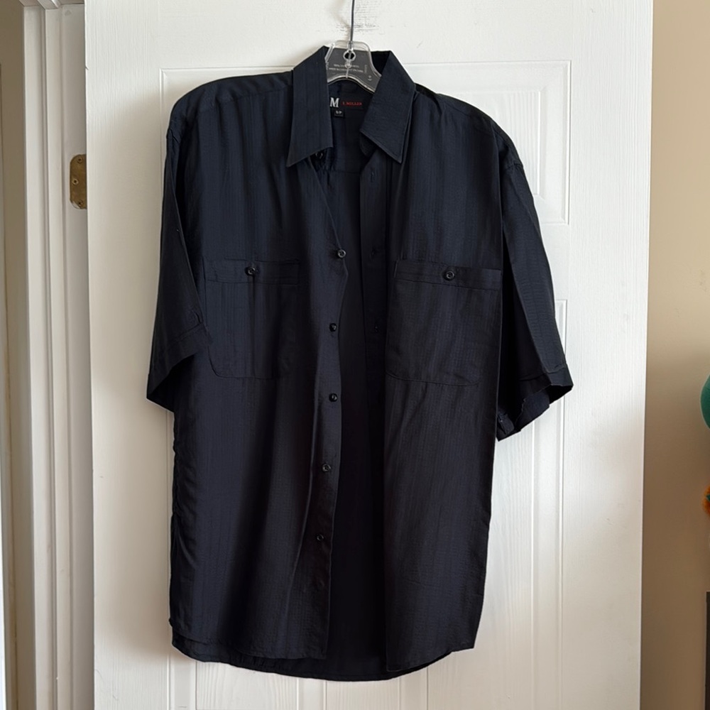 Classic Black Short Sleeve Shirt